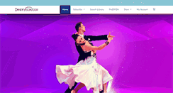 Desktop Screenshot of dancevision.com