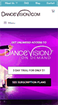 Mobile Screenshot of dancevision.com