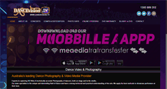 Desktop Screenshot of dancevision.tv